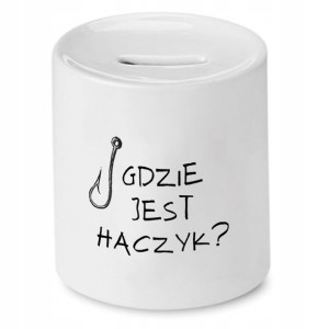 Skarbonka Dla Wędkarza Gdzie Jest Haczyk Prezent