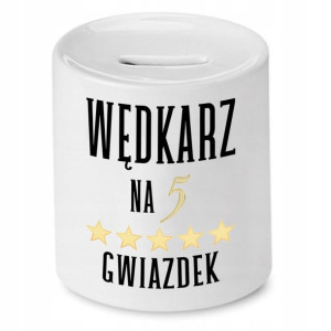 Skarbonka Dla Wędkarza Na Pięć Gwiazdek Prezent