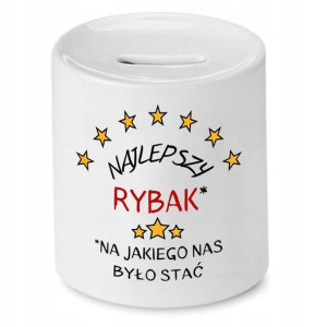 Skarbonka Dla Wędkarza Najlepszy Rybak Prezent