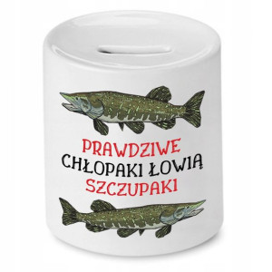Skarbonka Dla Wędkarza Prawdziwe Chłopaki Łowią