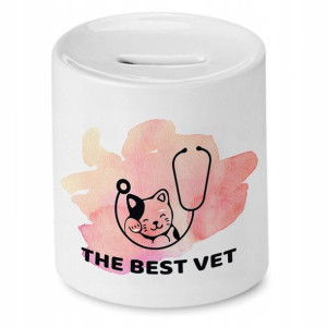 Skarbonka Dla Weterynarza The Best Vet Prezent