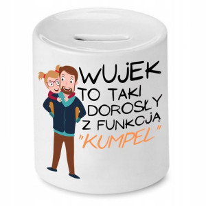 Skarbonka Dla Wujka Dorosły Z Funkcją ''kumpel''