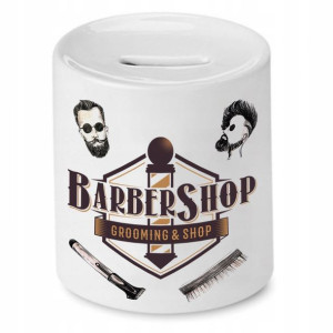 Skarbonka Fryzjerki Fryzjera Barber Shop Prezent