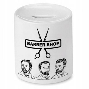 Skarbonka Fryzjerki Fryzjera Barber Shop Prezent