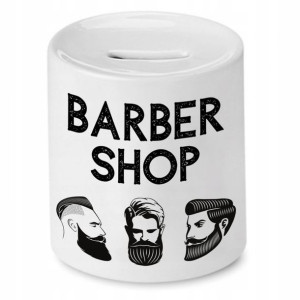 Skarbonka Fryzjerki Fryzjera Barber Shop Prezent