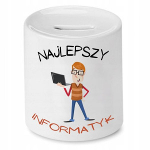 Skarbonka Informatyka Najlepszy Informatyk Prezent