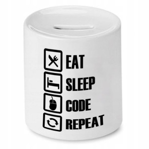 Skarbonka Informatyka Programisty Eat Slepp