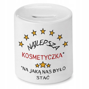 Skarbonka Kosmetyczki Najlepsza Kosmetyczka