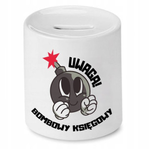 Skarbonka Księgowej Księgowego Bombowy Księgowy