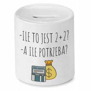 Skarbonka Księgowej Księgowego Ile Jest To 2+2