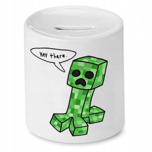 Skarbonka Minecraft Dla Syna Córki Na Prezent