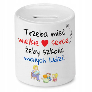 Skarbonka Na Dzień Nauczyciela Wielkie Serce