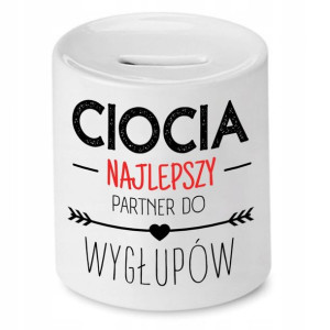 Skarbonka Prezent Dla Cioci Partner Do Wygłupów