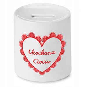 Skarbonka Prezent Dla Cioci Ukochana Ciocia