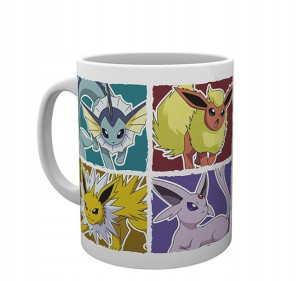 Oryginalny kubek 320ml POKEMON Eevee Evolution
