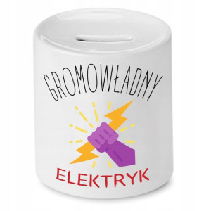 Skarbonka Prezent Dla Elektryka Gromowładny
