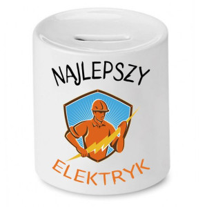 Skarbonka Prezent Dla Elektryka Najlepszy Elektryk