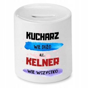 Skarbonka Prezent Dla Kelnera Kelner Wie Wszystko
