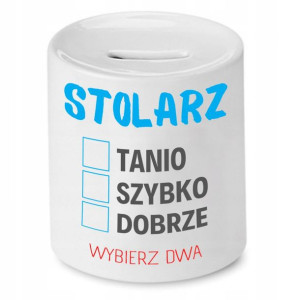 Skarbonka Prezent Dla Stolarza Tanio Szybko Dobrze