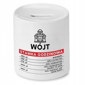 Skarbonka Prezent Dla Wójta Stawka Godzinowa