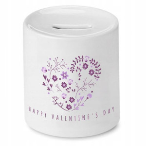 Skarbonka Prezent Walentynki Happy Valentines Day