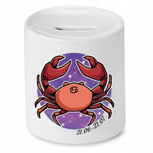 Skarbonka Prezent Znaki Zodiaku Zodiakara Rak