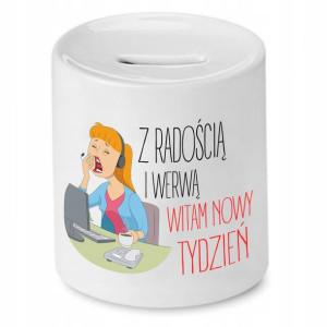 Skarbonka Śmieszna Zabawna Z Radością I Werwą