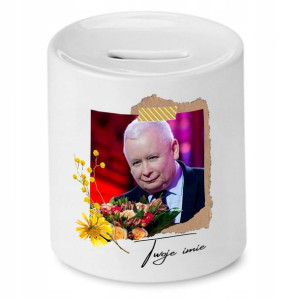 Skarbonka Śmieszny Pis Jarosław Kaczyński Prezent
