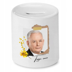 Skarbonka Śmieszny Pis Jarosław Kaczyński Prezent