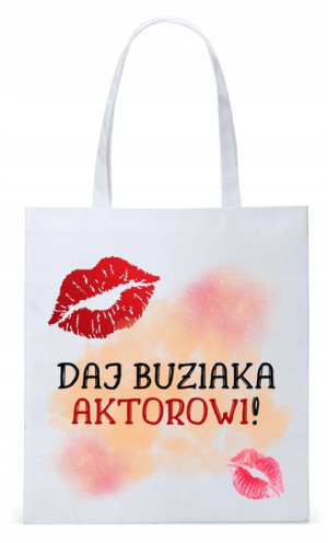 Torba Biała Eco Shopper Dla Aktora Aktorki Prezent