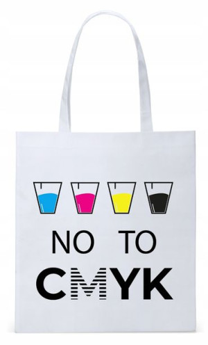 Torba Biała Eco Shopper Dla Drukarza
