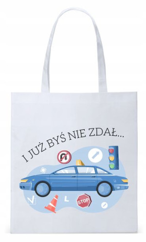 Torba Biała Eco Shopper Dla Instruktora Prezent
