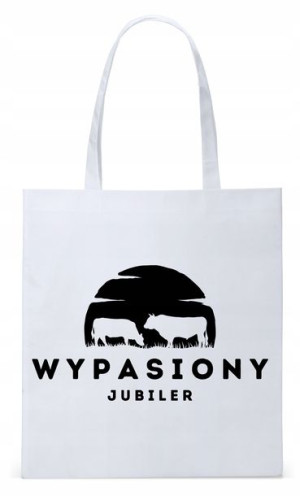 Torba Biała Eco Shopper Dla Jubilera Prezent