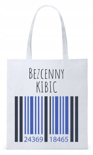 Torba Biała Eco Shopper Dla Kibica Prezent