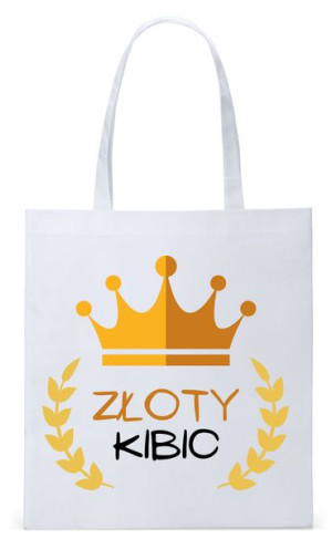 Torba Biała Eco Shopper Dla Kibica Prezent