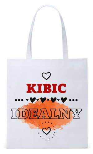 Torba Biała Eco Shopper Dla Kibica Prezent