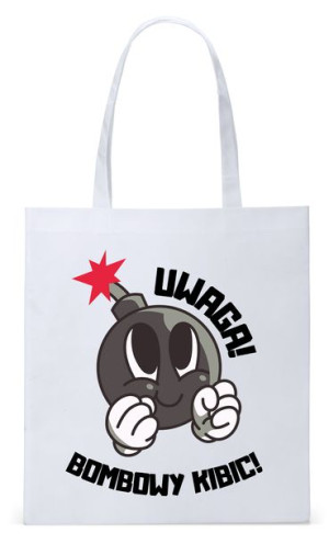 Torba Biała Eco Shopper Dla Kibica Prezent