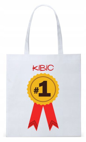 Torba Biała Eco Shopper Dla Kibica Prezent