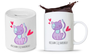Zestaw Dla Babci Dzień Babci Kubek + Skarbonka