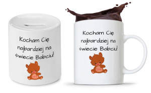 Zestaw Dla Babci Dzień Babci Kubek + Skarbonka