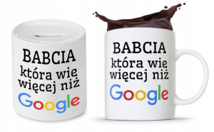 Zestaw Dla Babci Dzień Babci Kubek + Skarbonka