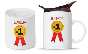 Zestaw Dla Babci Dzień Babci Kubek + Skarbonka