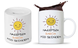 Zestaw Dla Babci Dzień Babci Kubek + Skarbonka