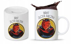 Zestaw Dla Brata Na Prezent Kubek + Skarbonka