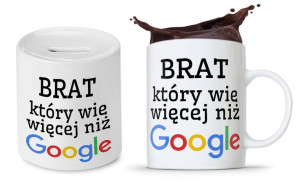 Zestaw Dla Brata Na Prezent Kubek + Skarbonka