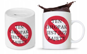 Zestaw Dla Chłopaka Męża Prezent Kubek + Skarbonka