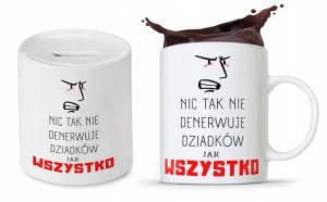 Zestaw Dla Dziadka Dzień Dziadka Kubek + Skarbonka