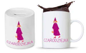 Zestaw Dla Dzieci Syna Córki Kubek + Skarbonka