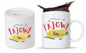 Zestaw Dla Kibica Opiekunki Kubek + Skarbonka