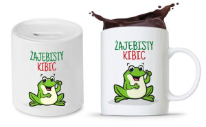 Zestaw Dla Kibica Opiekunki Kubek + Skarbonka